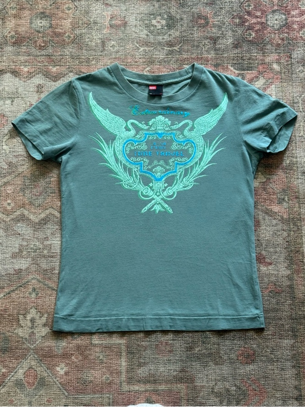 Vintage Women's Diesel Tee With Graphic